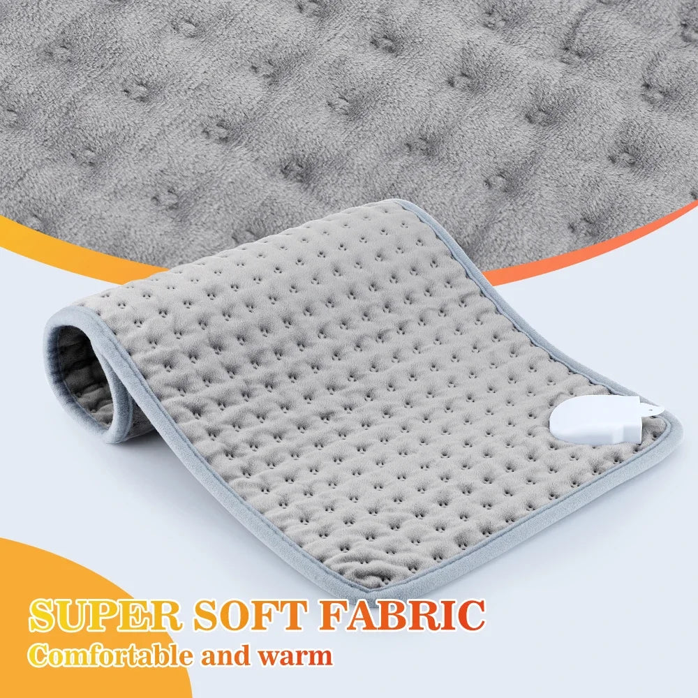 Soft&Safe Electric Heating Blanket with Thermal Warming Pad's