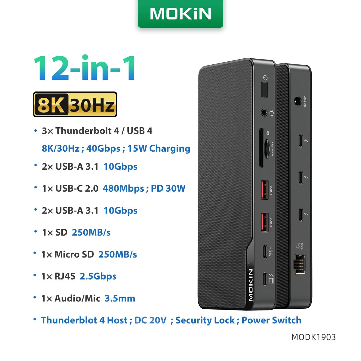 USB C Hub Usb Type C Laptop Docking Station Multi-Port Adapter HDMI RJ45 PD3.0 USB-A 2.0 3.0 SD/TF DP for Macbook Windows