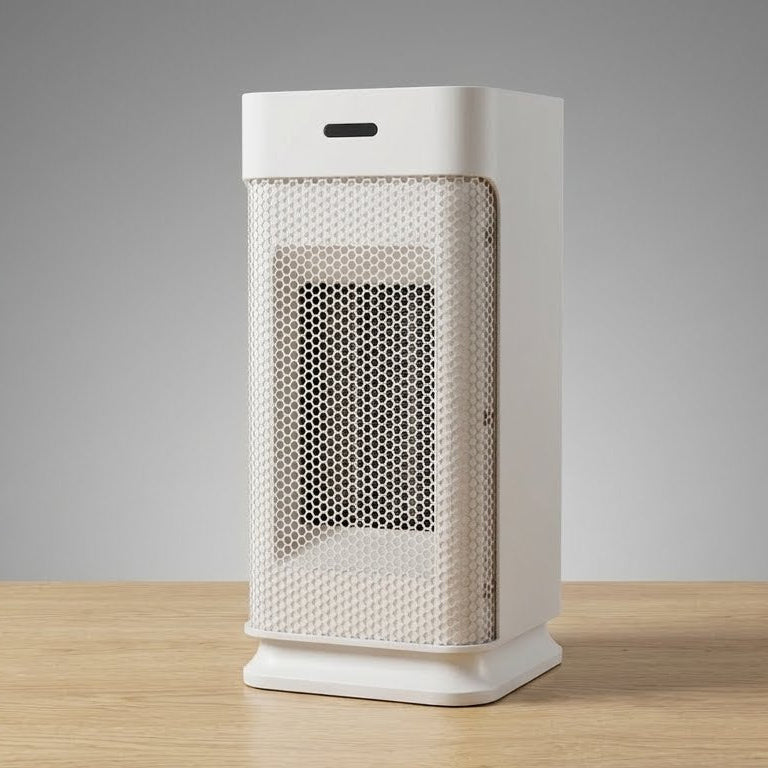 Home & Office Space Heater 1200W – Fast Ceramic Heating, Oscillation, Remote & Timer