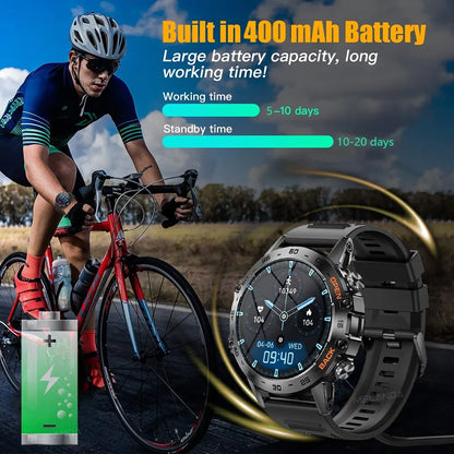 Steel Sport Smart Watch for Android IOS MD52
