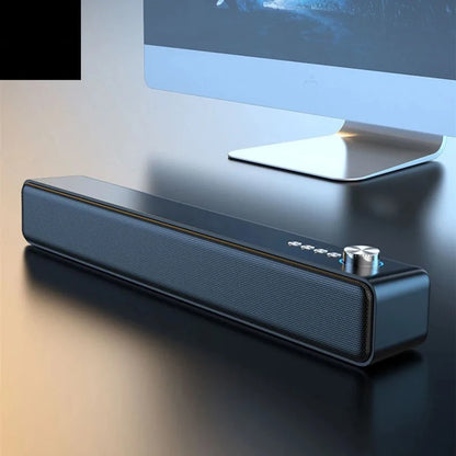 Bluetooth Soundbar with Subwoofer | Wireless Home Theater Speaker for TV, Computer & Music – HiFi Audio Gift