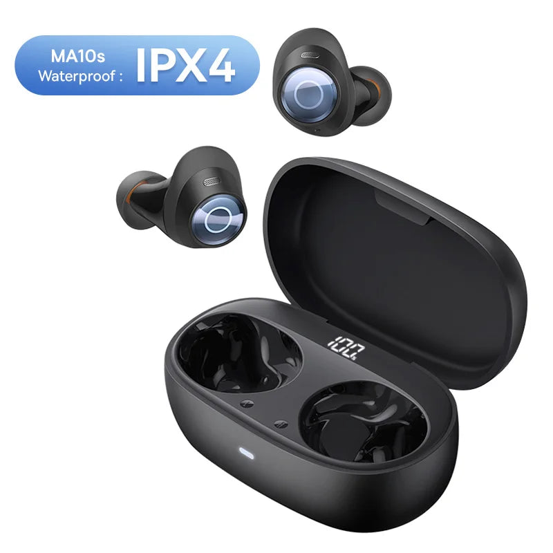 Bowie MA10 Pro ANC Wireless Earphones 48Db Hybrid ANC Bluetooth 5.3 Earbuds IPX6 Waterproof 4-Mics ENC Sports Headphones