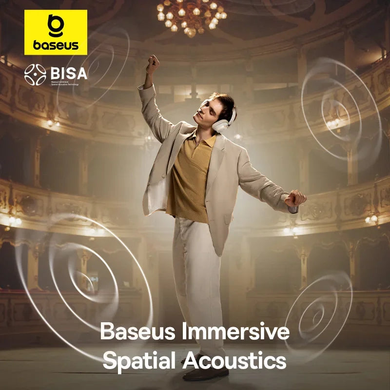 Ivory Bowie H1S Wireless Headphones 