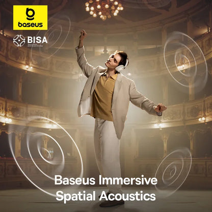 Ivory Bowie H1S Wireless Headphones 