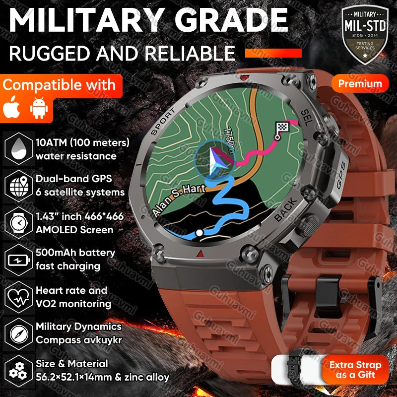 T-Rex 3  Military Smart Watch for HUAWEI