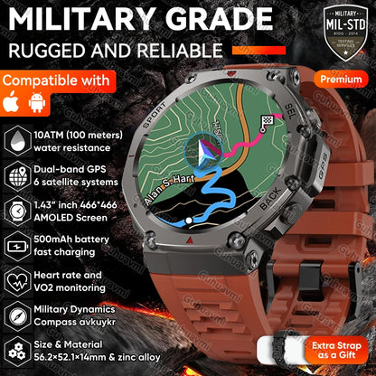 T-Rex 3  Military Smart Watch for HUAWEI