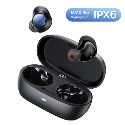 Bowie MA10 Pro ANC Wireless Earphones 48Db Hybrid ANC Bluetooth 5.3 Earbuds IPX6 Waterproof 4-Mics ENC Sports Headphones
