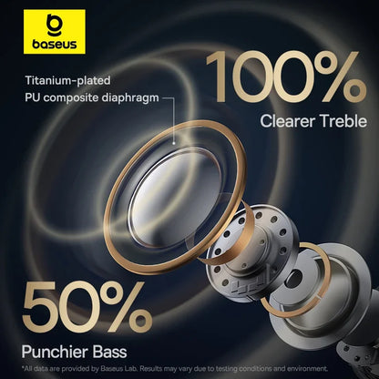 Bowie MA10 Pro ANC Wireless Earphones 48Db Hybrid ANC Bluetooth 5.3 Earbuds IPX6 Waterproof 4-Mics ENC Sports Headphones