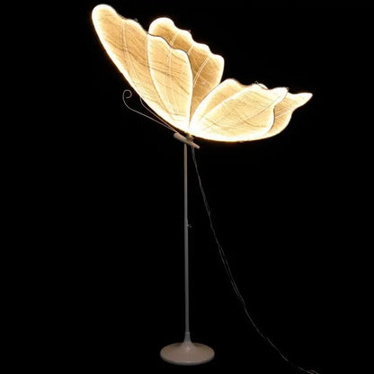 60/80/100Cm Wedding Butterfly Floor Lamp Creative Butterfly Ceiling Lamp Butterfly Hanging Decoration Prop for Wedding Christmas