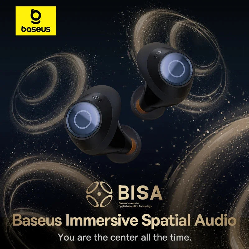 Bowie MA10 Pro ANC Wireless Earphones 48Db Hybrid ANC Bluetooth 5.3 Earbuds IPX6 Waterproof 4-Mics ENC Sports Headphones