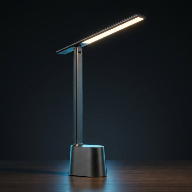 Smart Foldable LED Desk Lamp | Rechargeable Eye Protection Reading Light