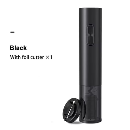 Electric Bottle Opener with Foil Cutter Corkscrew Wine Accessories Smart Automatic Wine Opener Kitchen Appliance