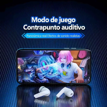 GM02 Bluetooth 5.3 Earphones Sports Headset Wireless In-Ear Gaming with Mic Dual Mode Music Headphones New