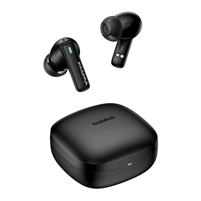 Bowie E19 Wireless Earphones Bluetooth 5.3 Big Bass 12Mm Drivers IPX5 Waterproof Earbuds 33Hrs Battery Life Headphones
